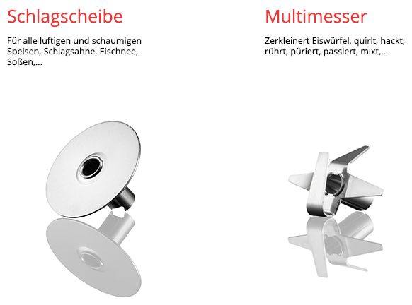 Stabmixer 160 W 2 Stufen  M160G Zauberstab (Anthrazit, Weiß) 