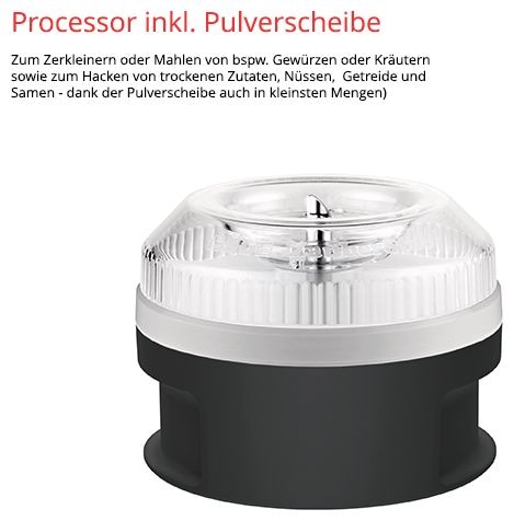 Stabmixer 200 W 2 Stufen  M200BBQ Zauberstab (Schwarz, Chrom) 