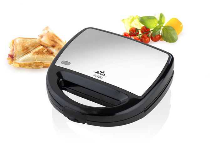 Sandwichmaker 750 W für 4 Sandwiches  Acado (Schwarz, Edelstahl) 