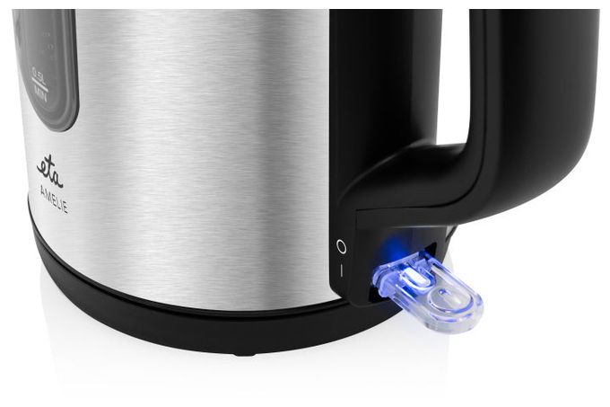 1,7 l Wasserkocher 2200 W  Amelie (Schwarz, Edelstahl) 