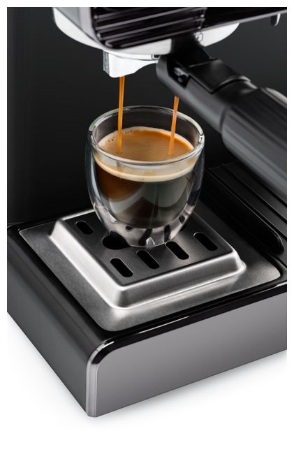 Siebträger Kaffeemaschine 20 bar 1350 W  Aromico (Schwarz) 
