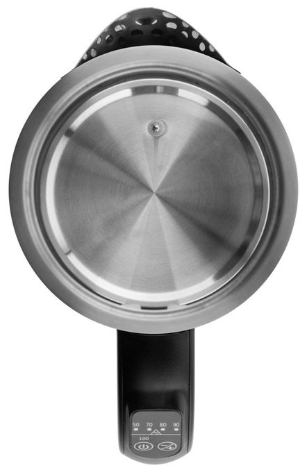 1,7 l Wasserkocher 2200 W (Edelstahl, Transparent) Crystela Digi II 