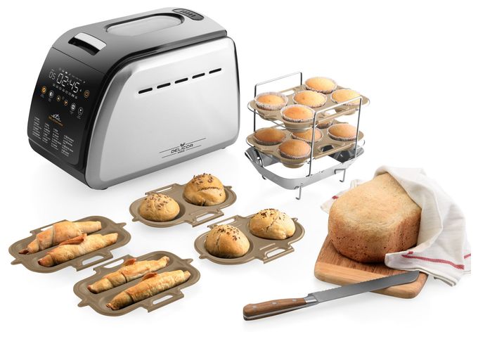 Brotbackautomat für 1,5 kg 850 W Delicca II Max 
