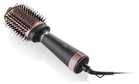 Warmluftbürste 1300 W  Fenité (Schwarz, Rose) 