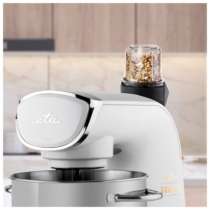 1500 W Küchenmaschine 5,5 l  Gratus Evo Max II (Weiß) 