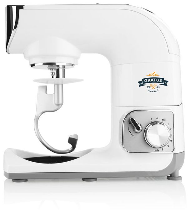 1200 W Küchenmaschine 5,5 l  Gratus Max III (Weiß) 