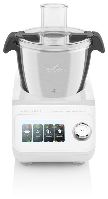Küchenmaschine 3,5 l mit Waage  Leonardo (Weiß, Grau) 