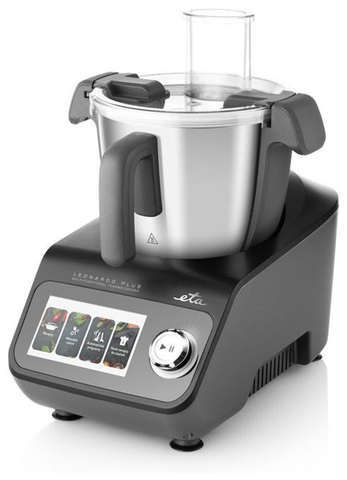 600 W Küchenmaschine 3,5 l mit Waage  Leonardo Plus (Schwarz, Grau) 