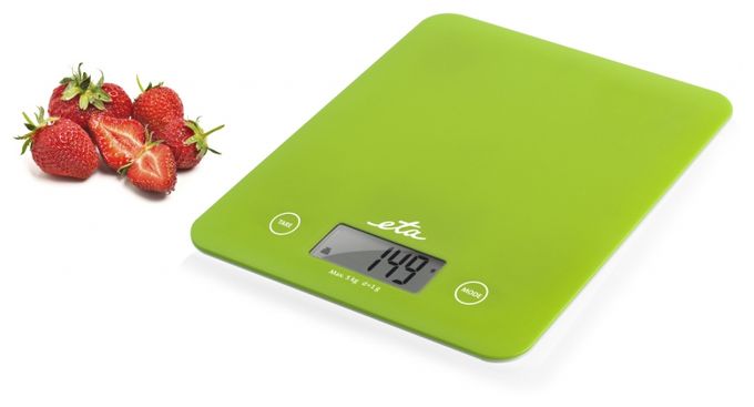 Elektronische Küchenwaage bis 5 kg Genauigkeit 1 g  Lori (Grau, Weiß) 