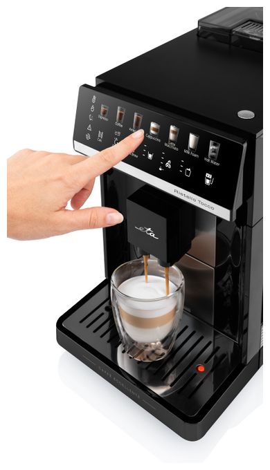 Kaffeevollautomat 1,8 l 450 g AutoClean  Ristello Tocco (Schwarz) 