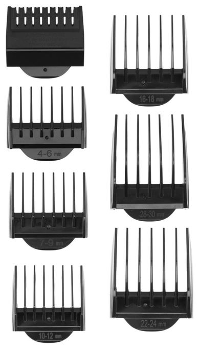 Haarschneider Batterie/Akku 6 Aufsteckkämme Roger 