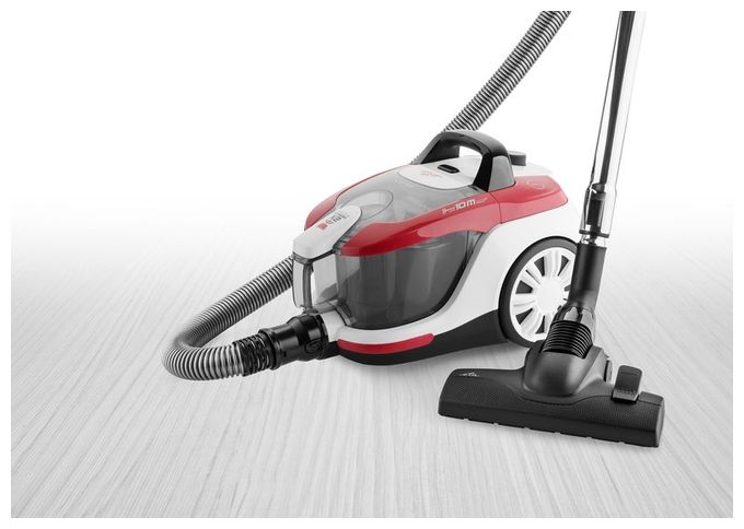 Bodenstaubsauger Beutellos 700 W HEPA  Salvet (Schwarz, Rot, Weiß) 
