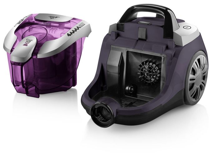 Bodenstaubsauger Beutellos 700 W HEPA (Schwarz, Silber, Violett) Salvet Animal 