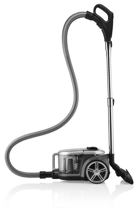 Bodenstaubsauger Beutellos 800 W HEPA  Stormy (Schwarz, Blau) 