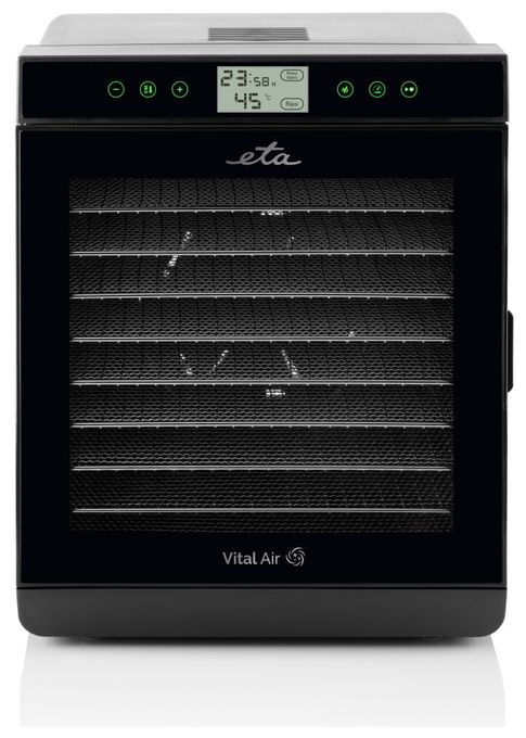 Dörrautomat 650 W 24 h Maximale Timer-Zeit 10 Dörrgitter Vital Air II 