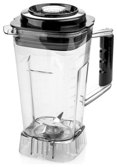2 l Standmixer 9 Geschwindigkeiten 1800 W  Vital Blend Fit (Grau, Weiß) 