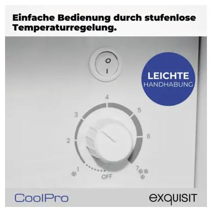 200 l Kühlschrank freistehend EEK: D 610 kWh Jahr NoFrost  GKS180-GT-431D (Schwarz) 