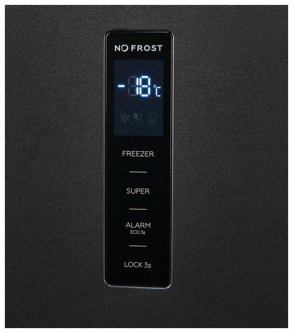 274 l Gefrierschrank 197 kWh Jahr NoFrost  GS295-NF-H-040D (Schwarz) 
