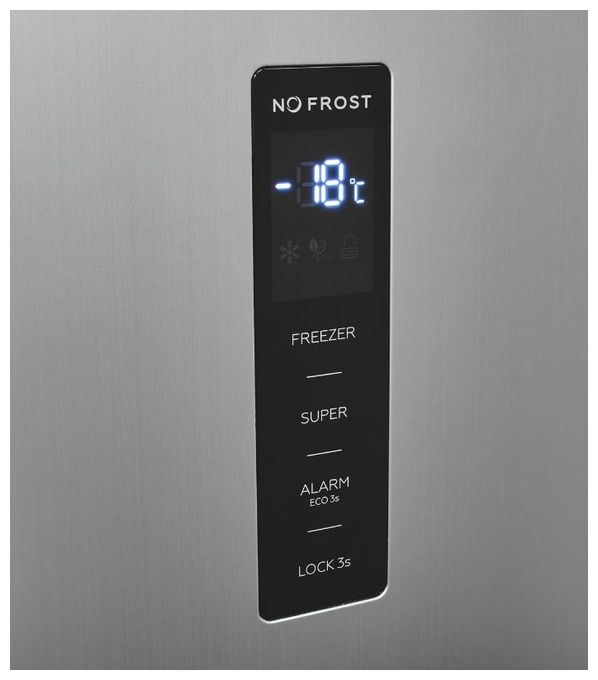 600 l Gefrierschrank 359 kWh Jahr NoFrost  GS600-NF-H-040E (Edelstahl) 