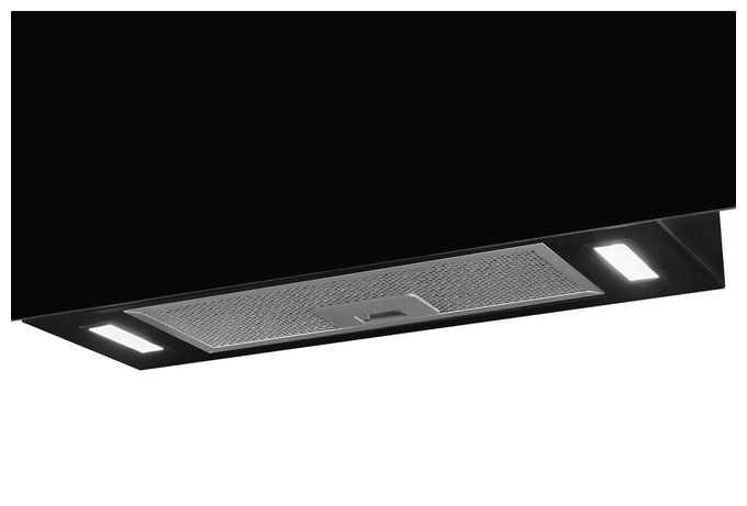 Abluft/Umluft Dunstabzugshaube/Esse Wand 798 mm (Schwarz) KFD817-2L 
