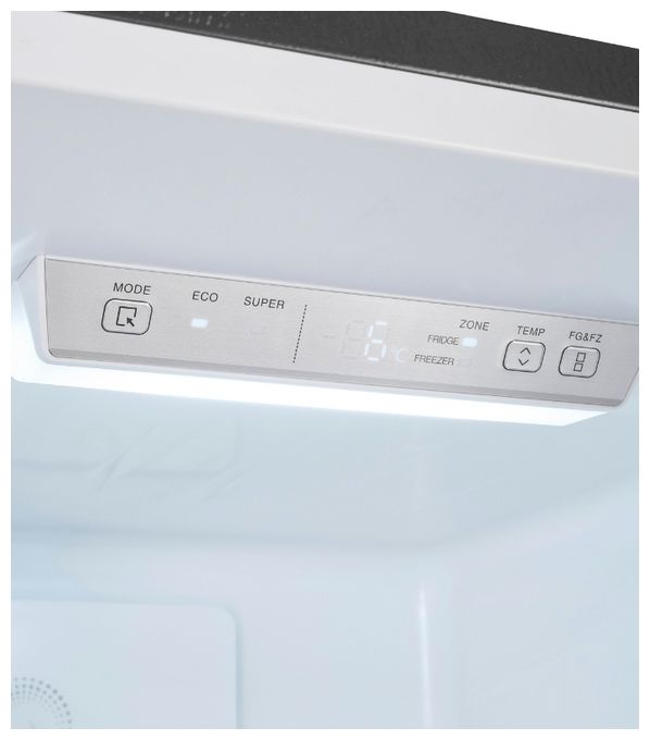 273 l / 127 l Kühl-Gefrierkombi freistehend NoFrost 216 kWh Jahr  KGC400-130-NF-040D (Edelstahl) 