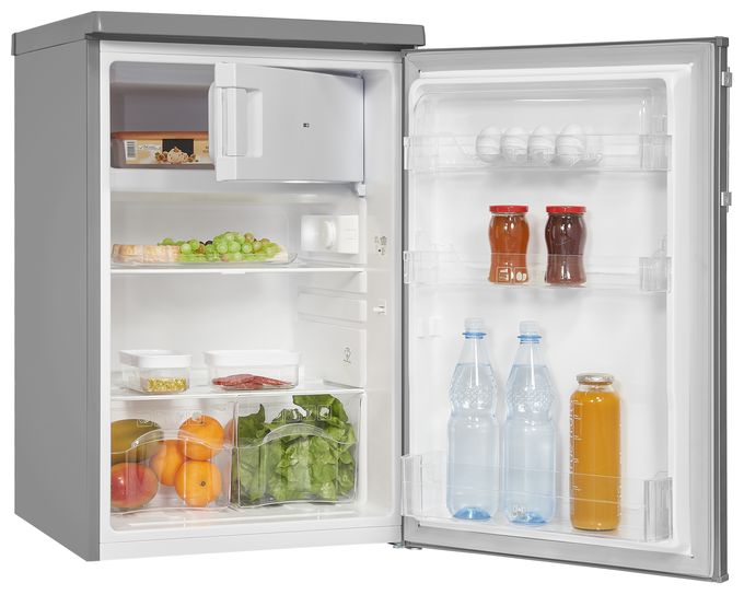 109 l / 95 l Tischkühlschrank EEK: E 139 kWh Jahr  KS16-4-HE-040E (Edelstahl) 