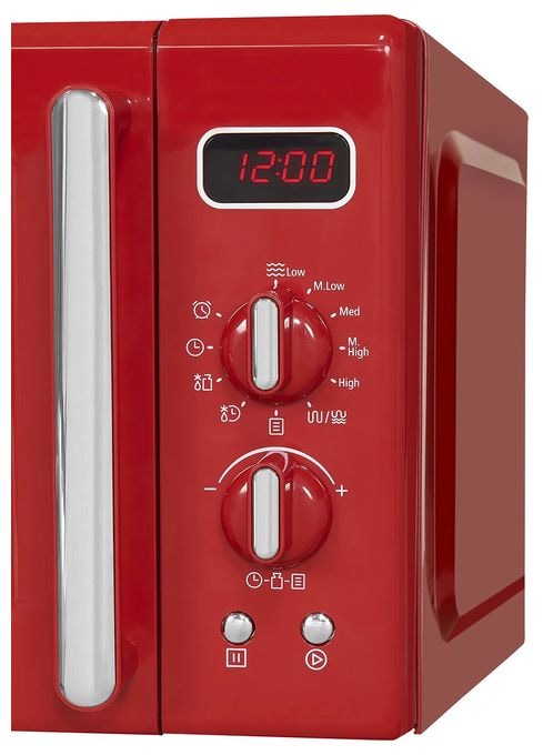 Standgeräte Solo 700 W Größe: klein 5 Stufen Grill  RMW720-3GDIG (Rot) 