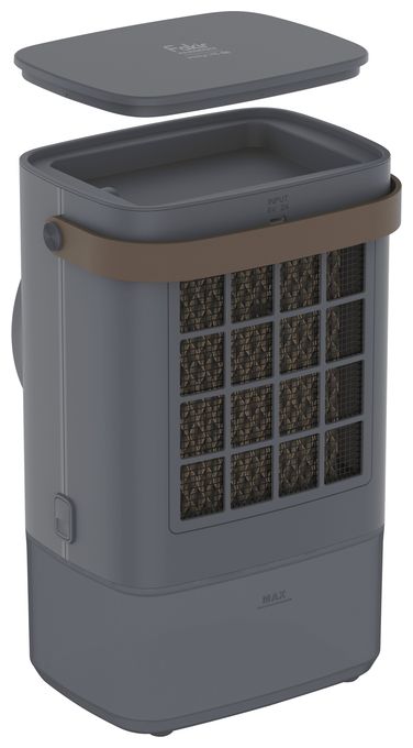 100 m³/h Tragbarer Verdunstungsluftkühler 32 dB  Prestige TC400 (Grau) 