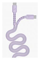 Stecker Rundkabel USB C auf USB C bis 100 W 2 m  2CCC201DL2 (Lila) 