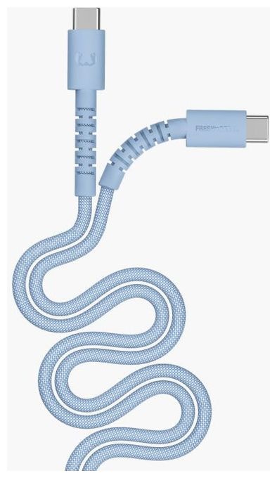 Stecker Rundkabel USB C auf USB C bis 100 W 2 m  2CCC201VB (Cyan) 
