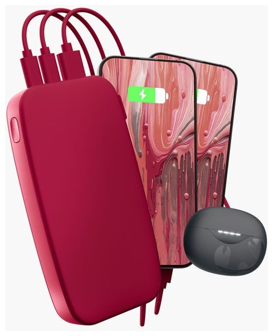 24000 mAh Powerbank USB Typ-C  2PB24100BR (Rot) 