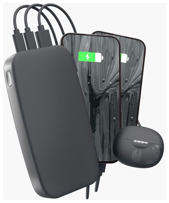 24000 mAh Powerbank USB Typ-C  2PB24100SG (Grau) 