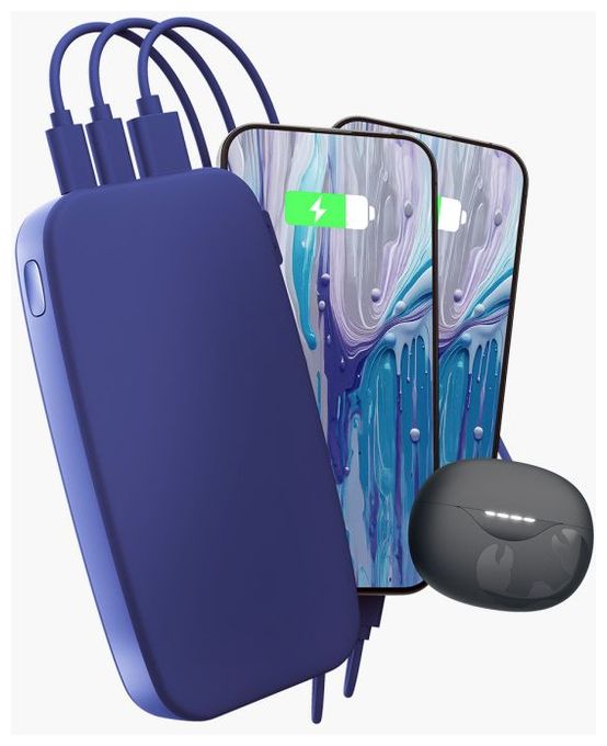 24000 mAh Powerbank USB Typ-C  2PB24100TB (Blau) 