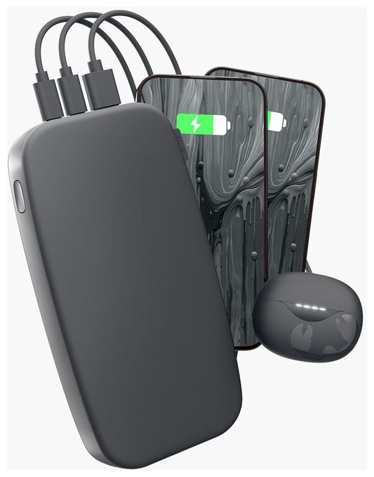 27000 mAh Powerbank USB Typ-C  2PB27100SG (Dunkles Grau) 