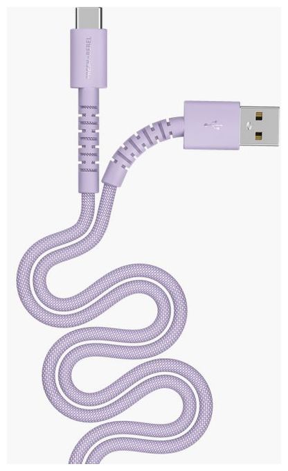 Stecker Rundkabel USB A auf USB C bis 18 W 2 m  2UCC201DL2 (Lila) 