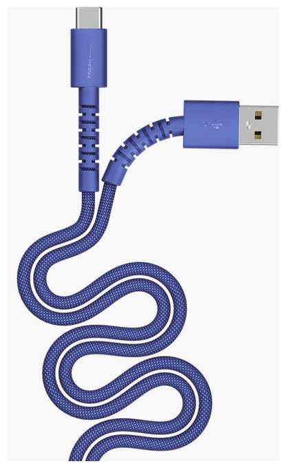 Stecker Rundkabel USB A auf USB C bis 18 W 2 m  2UCC201TB (Blau) 