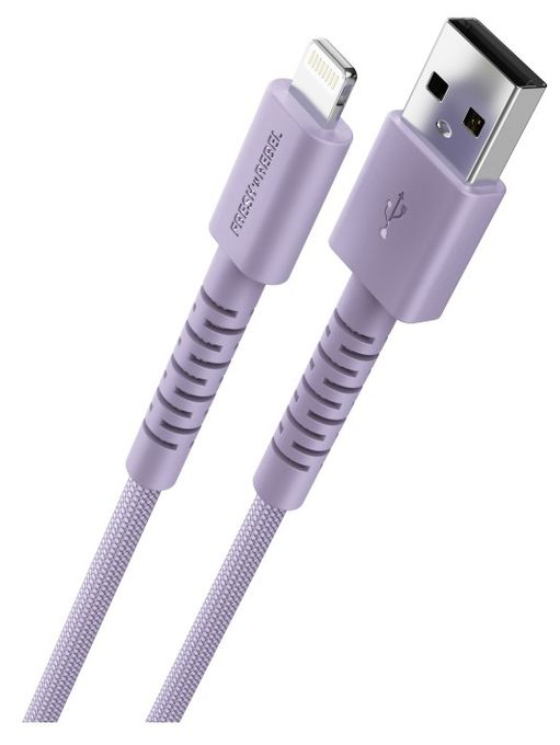 Stecker Rundkabel Lightning auf USB A 2 m  2ULC201DL2 (Violett) 