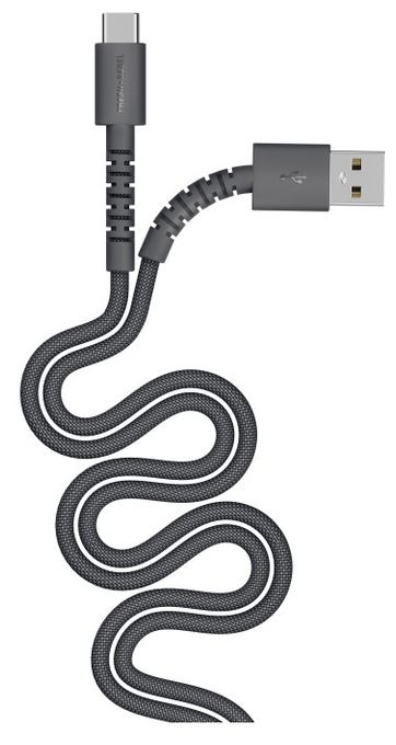 Stecker Rundkabel Lightning auf USB A 2 m  2ULC201SG (Grau) 