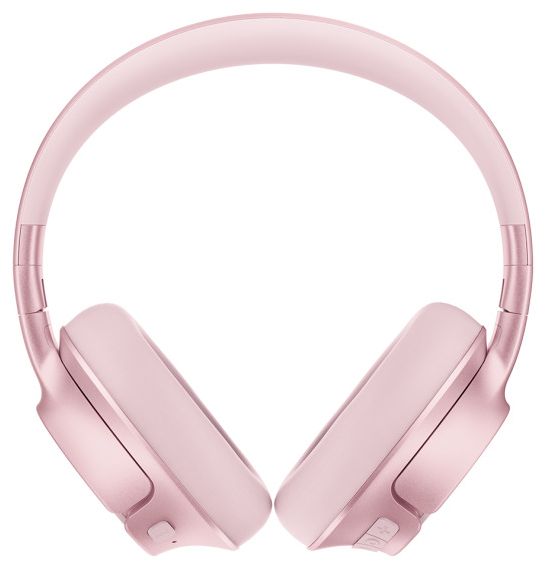 Bluetooth Kopfhörer kabellos 50 h Laufzeit  Clam Fuse 2 (Pink) 