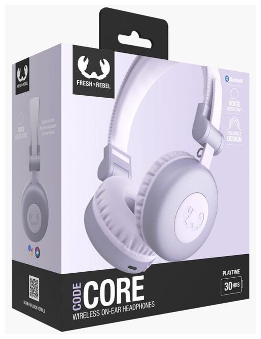 Over Ear Bluetooth Kopfhörer kabellos 30 h Laufzeit  Code Core (Lila) 