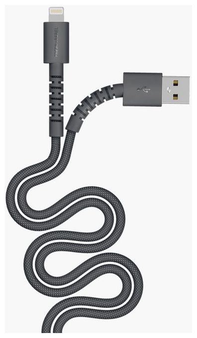 Stecker Lightning auf USB A 0,7 m  FlexWave (Grau) 