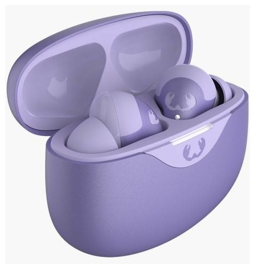 In-Ear Bluetooth Kopfhörer kabellos 34 h Laufzeit IPX4  Twins Ace (Lila) 