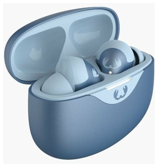In-Ear Bluetooth Kopfhörer kabellos 34 h Laufzeit IPX4  Twins Ace (Blau) 