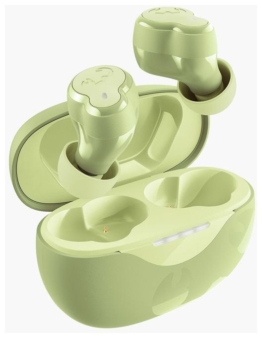 In-Ear Bluetooth Kopfhörer kabellos 7 h Laufzeit USB Typ-C  Twins Breez (Grün) 