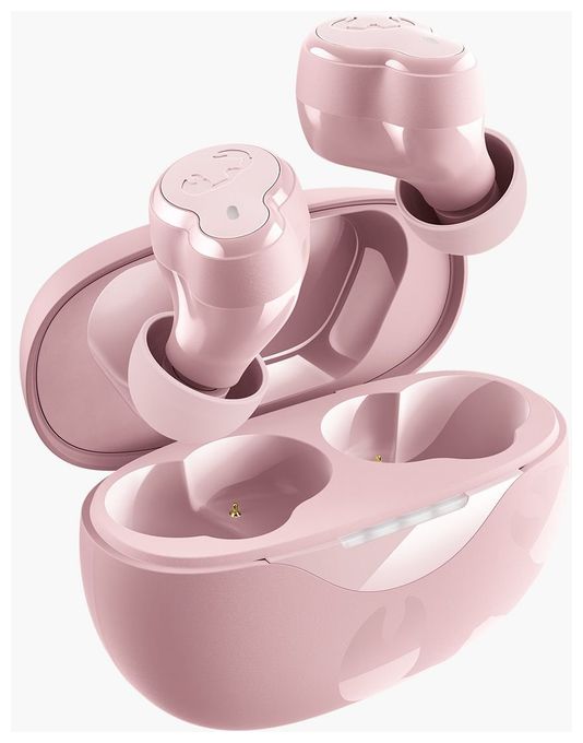 In-Ear Bluetooth Kopfhörer kabellos 7 h Laufzeit USB Typ-C  Twins Breez (Pink) 