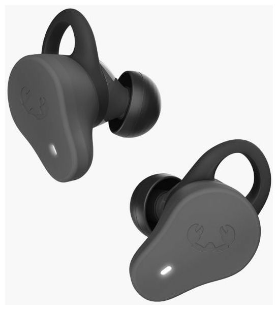 In-Ear Bluetooth Kopfhörer kabellos 9 h Laufzeit IP57  Twins Rush (Grau) 