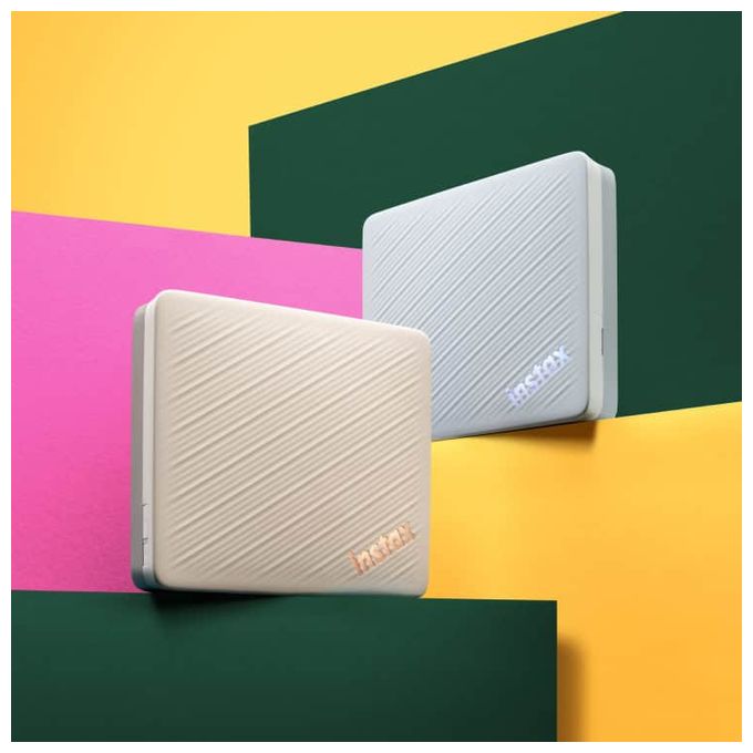 2.4" x 3.9" (6.2x9.9 cm) Foto Drucker 318 x 318 DPI  Instax Link Wide 2 (Beige) 