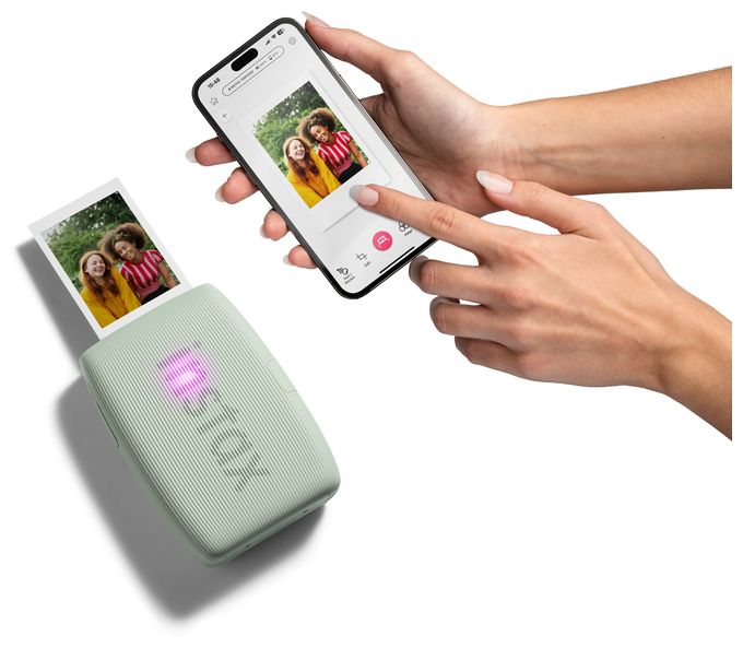 2.4" x 1.8" (6.2x4.6 cm) Foto Drucker 800 x 600 DPI  Instax Mini Link3 (Salbei) 