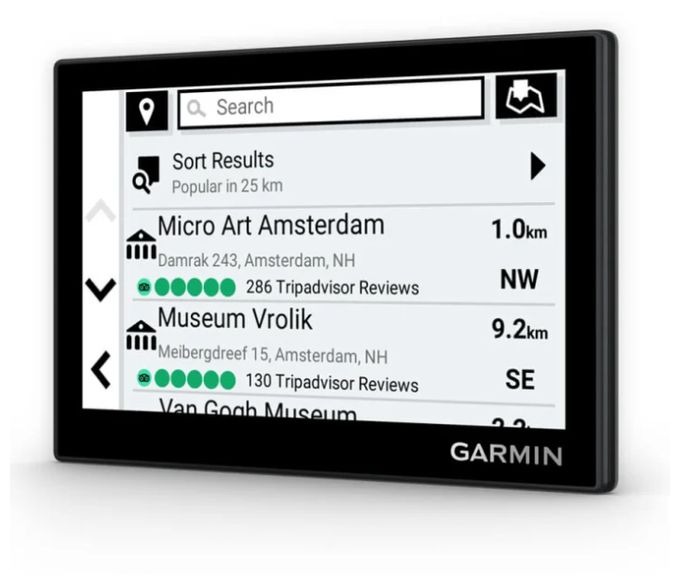 12,7 cm (5 Zoll) Navigationsgerät 16 GB Ganz Europa Drive 53 