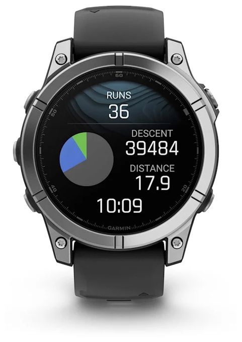 Digital 47 mm  Smartwatch Rund  Fenix E (Edelstahl) 